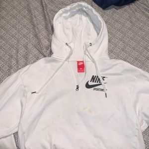 nike half zip pull over